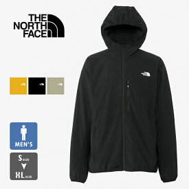 【 THE NORTH FACE ザ・ノース・フェイス 】 Mountain Softshell Hoodie マウンテン ソフトシェル フーディ NP22401 / シェルジャケット ライトアウター ジップパーカ ナイロンパーカ ウインドブレーカー ジップアップ フルジップ ストレッチ 撥水 メンズ 2025SPRING/