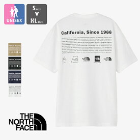 【 THE NORTH FACE ザ・ノース・フェイス 】 S/S Historical Logo Tee ショートスリーブ ヒストリカルロゴ ティー NT32407 / Tシャツ 半袖 丸首 クルーネック バックプリント プリントt 速乾 メンズ レディース ユニセックス 2025SUMMER/