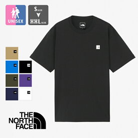 【 THE NORTH FACE ザ・ノース・フェイス 】 S/S Small Box Logo Tee ショートスリーブ スモール ボックスロゴ ティー NT32445 / Tシャツ 半袖 丸首 クルーネック ワンポイント 無地 スクエアロゴ 速乾 メンズ レディース ユニセックス 2025SUMMER/