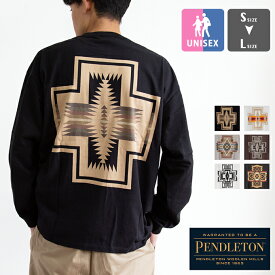 【SALE!!】 【 PENDLETON ペンドルトン 】 Back Print Long Sleeve Tee バックプリント ロングスリーブ　Tシャツ 34753004 / ユニセックス メンズ レディース ロンT バックプリント プリントTシャツ 34753004EC 2023AW