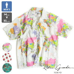 Retro Grade TOKYO ���g���O���[�h �g�[�L���[ RG PAJAMA S/S SHIRTS �p�W���} ���� �V���c 793-4123005 / ���g���O���[�h �V���c �����Y �g�b�v�X ���V���c ���� �����V���c �A���J�W �Ò��� 2024SS