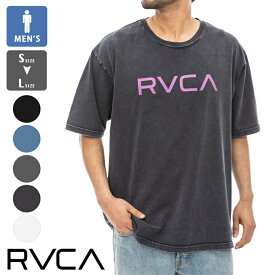 RVCA ルーカ RVCA メンズ BIG RVCA TEE Tシャツ BE041226 / rvca Tシャツ ルーカ Tシャツ 半袖 メンズ レディース ロゴ プリント バックプリント 2024SS