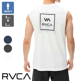 RVCA ルーカ タンクトップ TOPO ATW CUTOFF TANK BE041350 / rvca Tシャツ ルーカ メンズ ノースリーブ トップス カットソー サーフィン 2024SS