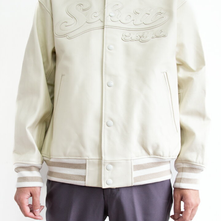 楽天市場】【SALE!!】 Schott ショット フルレザー スタジアム 