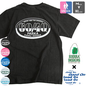 SIERRA DESIGNS × Good On �V�G���f�U�C���Y × �O�b�h�I�� 60/40 ���S �|�P�b�g �R���{ T�V���c LOGO POCKET TEE 1525 / �V�G���f�U�C�� T�V���c �O�b�h�I�� T�V���c ���� �����Y ���f�B�[�X �g�b�v�X �J�b�g