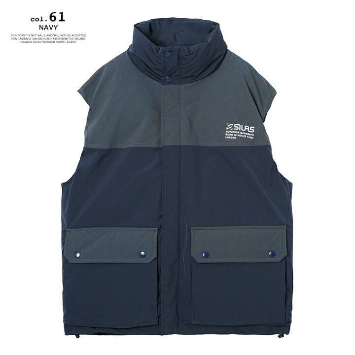 楽天市場】【SALE!!】 【 SILAS サイラス 】 PUFFER VEST SILAS パフ 
