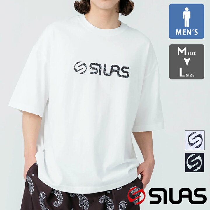 楽天市場】【 SILAS サイラス 】 PAISLEY LOGO PRINT WIDE S/S TEE 
