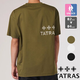 TATRAS タトラス NUNKI ヌンキ S/S Tシャツ 国内正規品 53243-0-04301 / 53243004301 / タトラス Tシャツ 半袖 tatras トップス メンズ レディース 2024SS