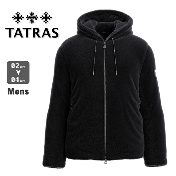 2023年 TATRAS BOMOS マイクロ ボア フード ジャケットパーカー 在庫 
