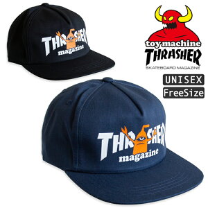 THRASHER × TOY MACHINE �X���b�V���[ × �g�C�}�V�[�� THR X TOY MACHINE SECT CAP �Z�N�g �L���b�v 3131471 / �X���b�V���[ �g�C�}�V�� �L���b�v �R���{ �X�q �X�P�[�^�[ �A���J�W 2025SPRING