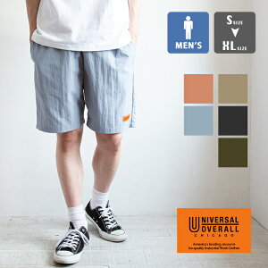 �y UNIVERSAL OVERALL ���j�o�[�T���I�[�o�[�I�[�� �z PACKABLE SHORTS �p�b�J�u���V���[�c U2213602 / ���j�o�[�T���I�[�o�[�I�[�� �V���[�c �V���[�g�p���c �Y�{�� �p�b�J�u�� �E�G�X�g�S�� �����Y �J