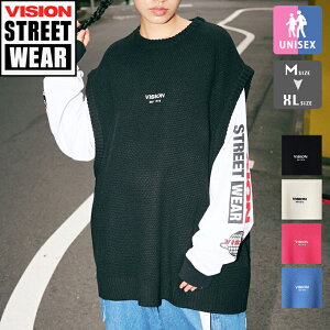 �ySALE!!�z�y VISION STREET WEAR ���B�W�����X�g���[�g�E�F�A �z �J�m�R �j�b�g�x�X�g ���j�Z�b�N�X 03305036 3305036 / VISION STREET WEAR �x�X�g �g�b�v�X �����Y ���f�B�[�X ���j�Z�b�N�X�j�b�g �C���i�[ 