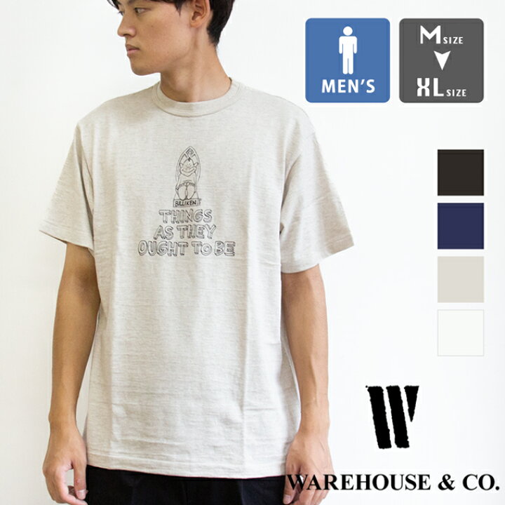 楽天市場】【 WAREHOUSE ウェアハウス 】 Lot 4601 S/S THINGS AS THEY 