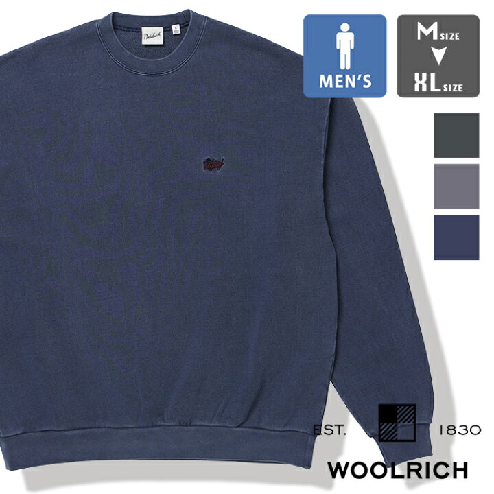 楽天市場】【 WOOLRICH ウールリッチ 】 ANGLERS SWEATSHIRT 