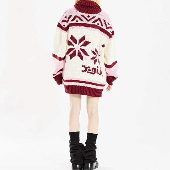 楽天市場】【SALE!!】 【 X-girl エックスガール 】 NORDIC KNIT 