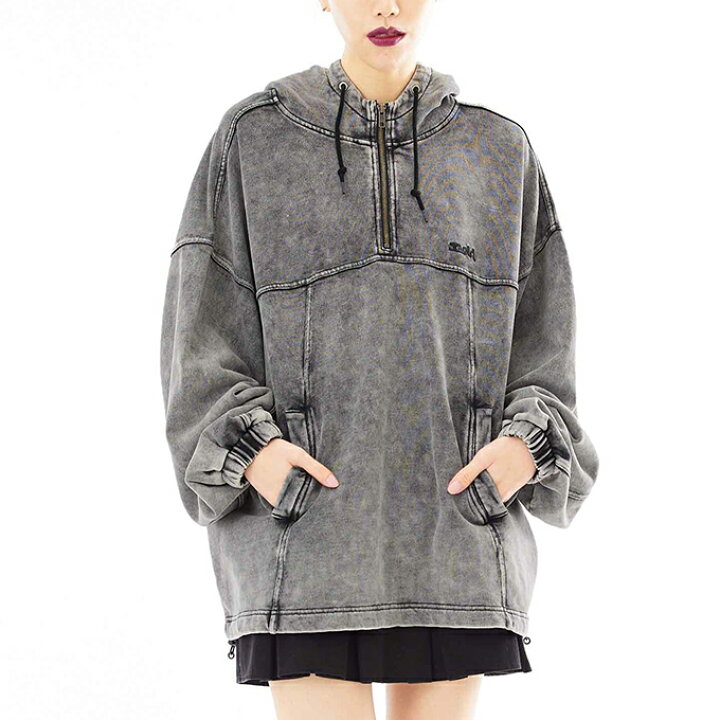 楽天市場】【 X-girl エックスガール 】 ACID WASH SWEAT HOODIE X  