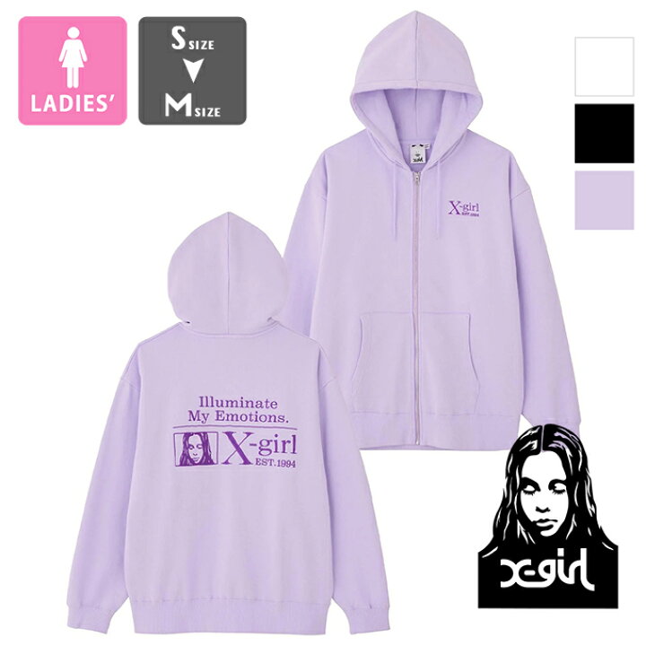 楽天市場】【SALE!!】 【 X-girl エックスガール 】 MY EMOTIONS ZIP 