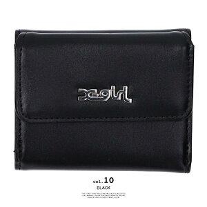 �y X-girl �G�b�N�X�K�[�� �z FAUX LEATHER MINI WALLET X-girl �t�F�C�N���U�[ �~�j�E�H���b�g 105241054024 / X-girl �o�b�O �~�j�E�H���b�g ���z �T�C�t �O�܂� ���K���� �t�F�C�N���U�[ ���� ���^���l�[