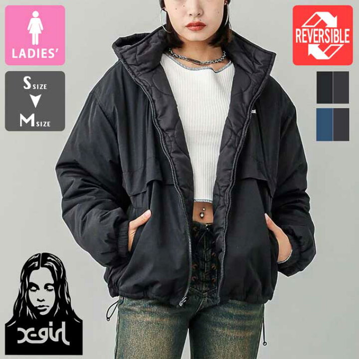 楽天市場】【 X-girl エックスガール 】 REVERSIBLE EMBROIDERY JACKET 