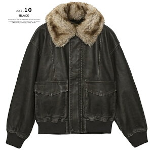 �y X-girl �G�b�N�X�K�[�� �z EMBOSSED LOGO PATCH DISTRESSED FAUX LEATHER JACKET �G���{�X���S �p�b�` �f�B�X�g���X�h �t�F�C�N ���U�[ �W���P�b�g 105254021003 / x-girl ���U�[�W���P�b�g �t�F�C�N���U�[ �t�@�[