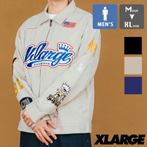 �y XLARGE �G�N�X�g�����[�W �z RECORDS WORK JACKET XLARGE ���R�[�h���[�N �W���P�b�g 101231021002 / xlarge ���[�N�W���P�b�g �W���P�b�g �y�A�E�^�[ �h�J ���b�y�� ���S �G�N�X�g�����[�W �����Y �g�b�v