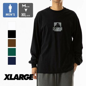 【 XLARGE エクストララージ 】 OG L/S TEE XLARGE OG ロゴ 長袖 Tシャツ 101233011014 / xlarage tシャツ エクストララージ Tシャツ ロンT 長袖Tシャツ OGロゴ カジュアル ストリート ユニセックス 2023AW /