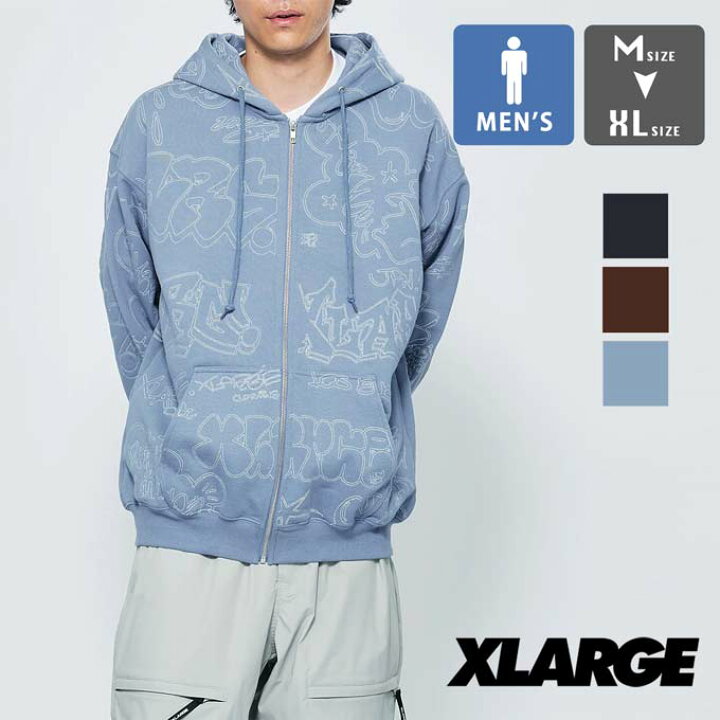楽天市場】【 XLARGE エクストララージ 】 EMBROIDERED ALLOVER LOGO 