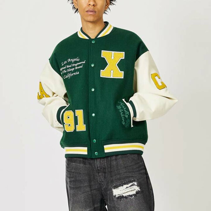 楽天市場】【SALE!!】 【 XLARGE エクストララージ 】 OG LOGO VARSITY  