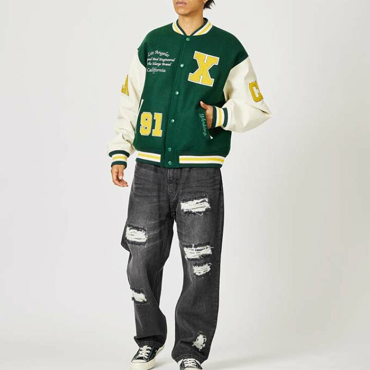 楽天市場】【SALE!!】 【 XLARGE エクストララージ 】 OG LOGO VARSITY 