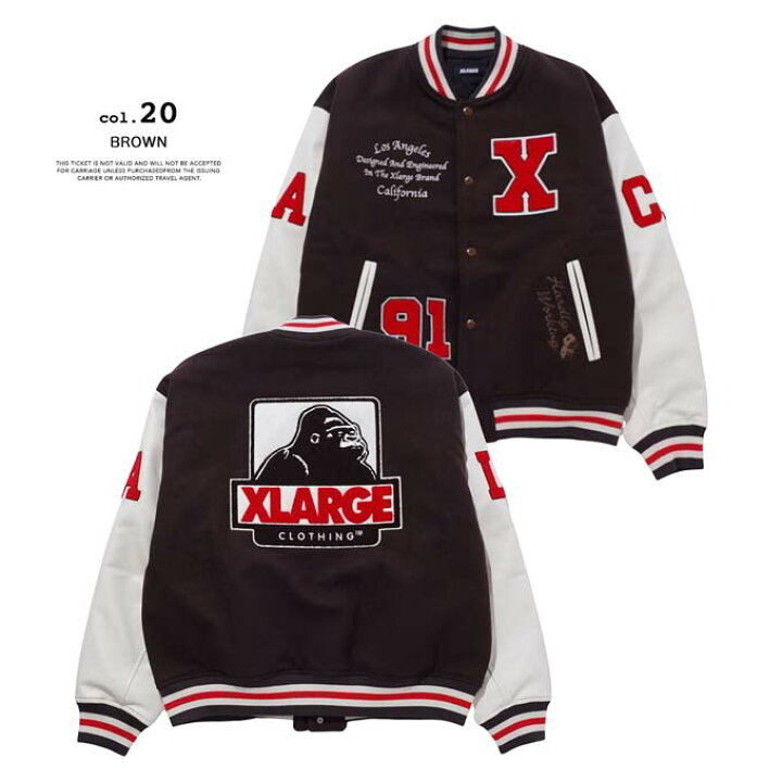 楽天市場】【SALE!!】 【 XLARGE エクストララージ 】 OG LOGO VARSITY  