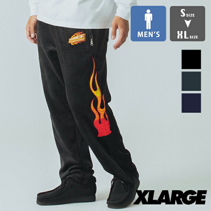 楽天市場】【 XLARGE エクストララージ 】 VELOUR TRACK PANTS ベロア 