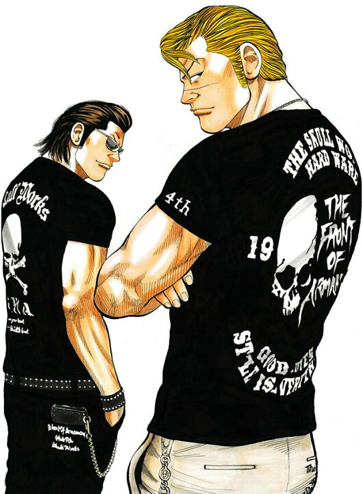 楽天市場 Crows Worst クローズ ワースト Skull Works T F O A 刺繍 プリント カスタム 半袖 Tシャツ メンズ 武装戦線 四代目 副頭 村田十三 モデル ｔシャツ ドクロ スカル アメカジ バイカー バイク 漫画 マンガ コラボ スカルワークス ブソウ 村田兄弟 白 黒