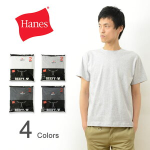 Hanes�i�w�C���Y�j BEEFY-T 2���g �p�b�NT�V���c �����Y ����T�V���c �r�[�t�B�[ �w�r�[ �E�F�C�g ���n �C���i�[ ���� ���� �R�b�g�� �� �^�O���X �V���v�� �x�[�V�b�N �A���J�W ���[�N �� �z���C