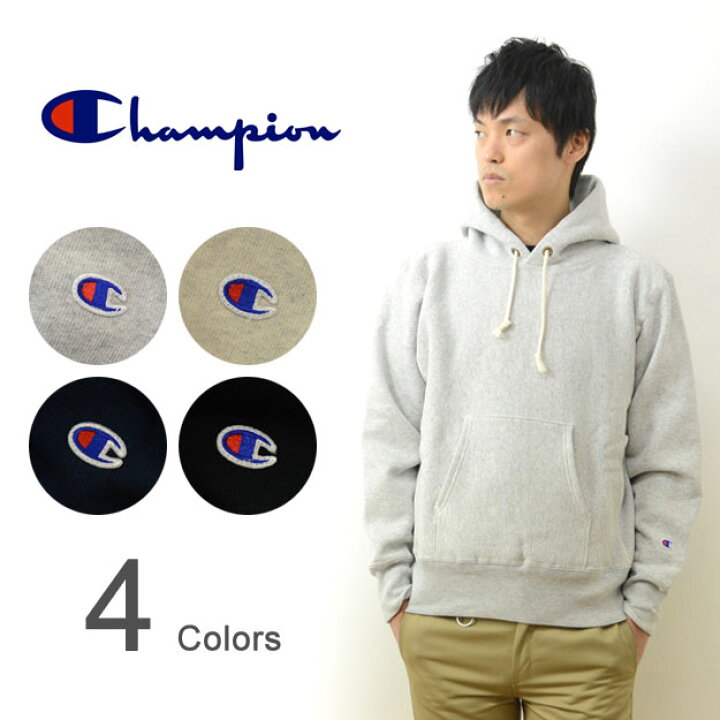 楽天市場】Champion（チャンピオン） リバースウィーブ パーカー 