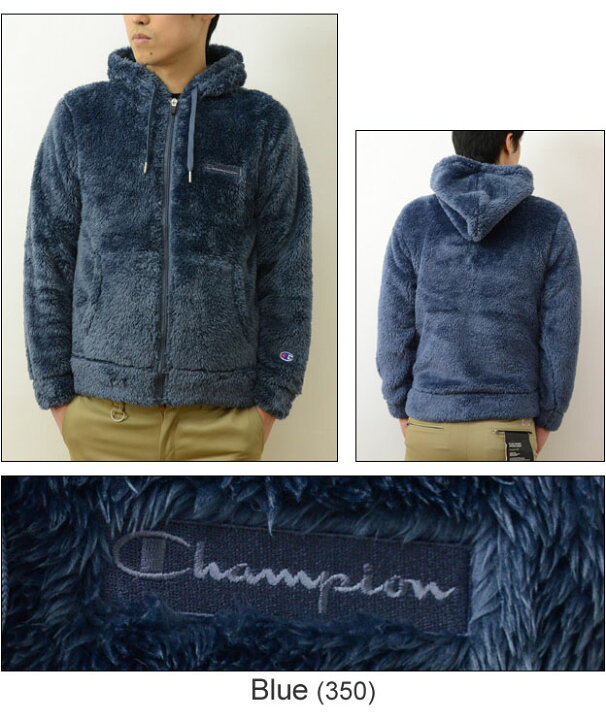 楽天市場】Champion（チャンピオン） ボア フリース ジップ アップ 