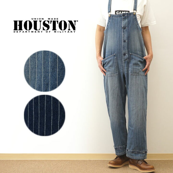 楽天市場】HOUSTON（ヒューストン） ピンストライプ デニム デッキ 
