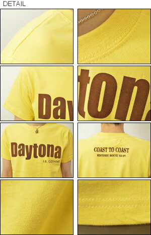 『Daytona』JEANSBUGORIGINALPRINTT-SHIRTオリジナルデイトナアメカジプリント半袖Tシャツシンプル英字メンズレディース大きいサイズビッグサイズ対応【ST-DAYTONA】