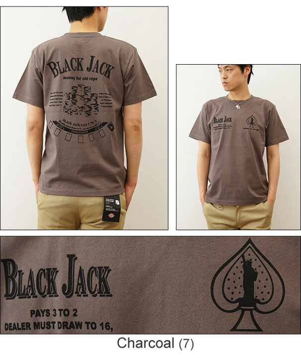 楽天市場】『BLACK JACK』 ブラックジャック プリント 半袖 Tシャツ 