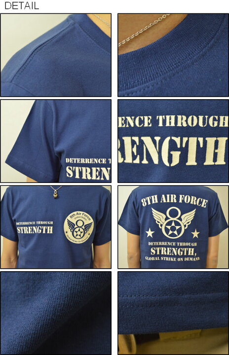 楽天市場】『8th AIR FORCE』 JEANSBUG ORIGINAL PRINT T-SHIRT 