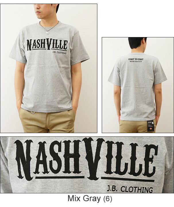 楽天市場】『NASHVILLE』 ナッシュビル アメカジ プリント 半袖 T 