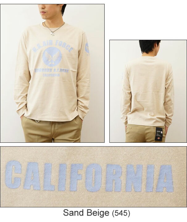 楽天市場】（ロンT）『U.S. AIR FORCE CA』 JEANSBUG ORIGINAL 長袖 T 