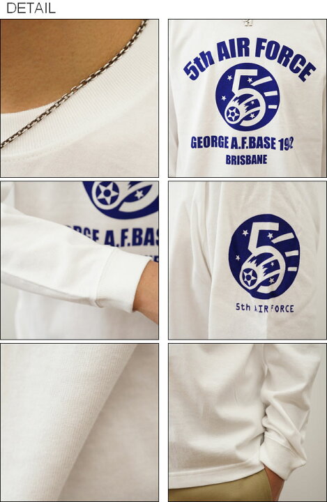 楽天市場】（ロンT）『5th AIR FORCE』 JEANSBUG ORIGINAL 長袖 T 