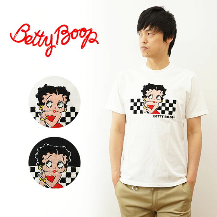楽天市場】Betty Boop（ベティブープ） サガラ 刺繍 チェッカー 