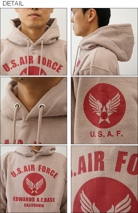 楽天市場】（12ozプルパーカ）『U.S. AIR FORCE CA』 オリジナル エア 