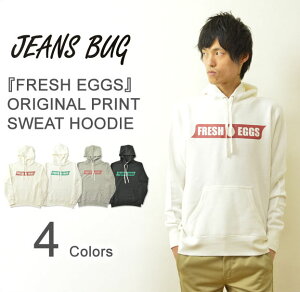 iFTvp[JjwFRESH EGGSx JEANSBUG ORIGINAL PRINT XEFbg vI[o[p[J[ IWi܂vg t`e[ Sweat Hoodie W[W XGbg AJŔ {{  {bNX