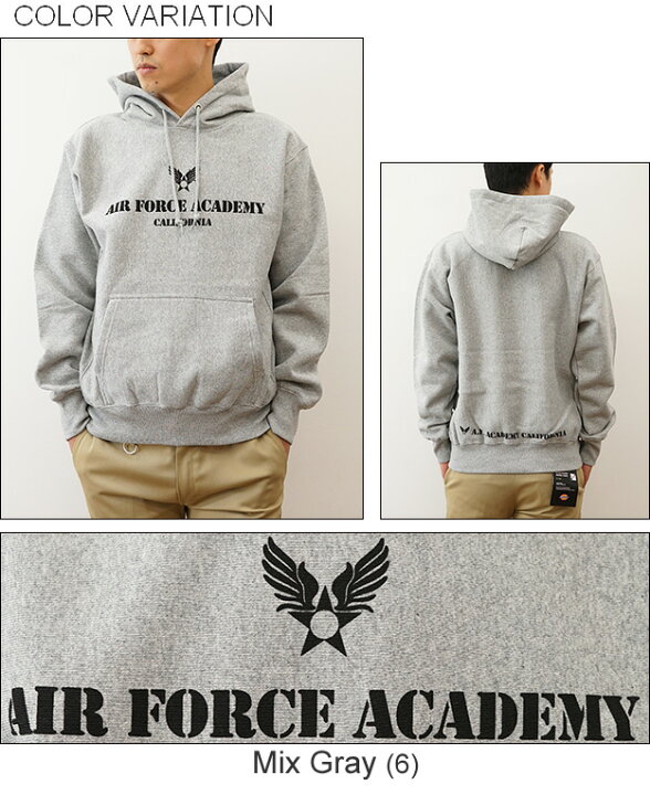 楽天市場】（12ozプルパーカ）『Air Force Academy』 オリジナル エア 