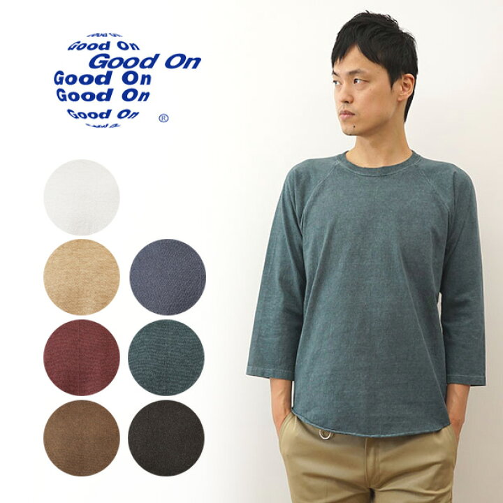 楽天市場】Good On（グッドオン） ベースボール Tシャツ ピグメント 