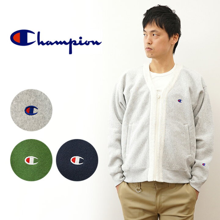 楽天市場】Champion（チャンピオン） リバースウィーブ ジップ  
