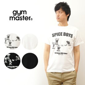 gym master（ジムマスター） 5.6oz SPICE BOYS Tee スパイスボーイズ Tシャツ ティーシャツ メンズ レディース 発泡プリント おもしろい ユニーク デザイン カレー クミン コリアンダー ターメリック カルダモン キャラクター アウトドア キャンプ 黒 ブラック 【G874658】