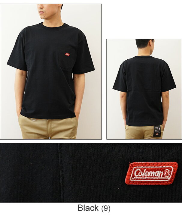 楽天市場】Coleman（コールマン） ポケット クルーネック Tシャツ ポケ  